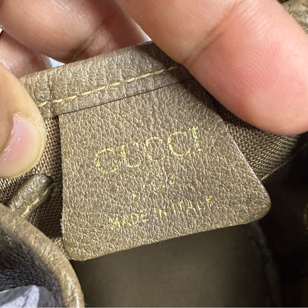 GUCCI monogram mini bucket bag - Picture 9 of 17